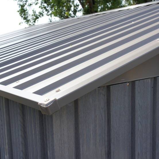 Abri de jardin résine anthracite avec plancher 8m² Brossium Keter - Image 3