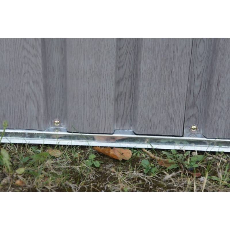 Abri de jardin résine anthracite avec plancher 8m² Brossium Keter - Image 6