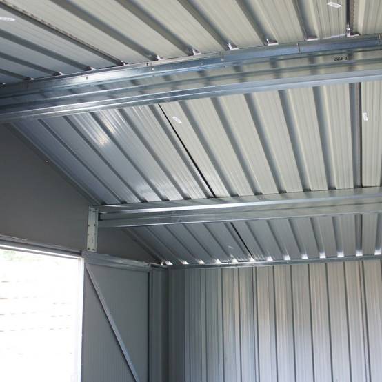Abri de jardin résine anthracite avec plancher 8m² Brossium Keter - Image 2