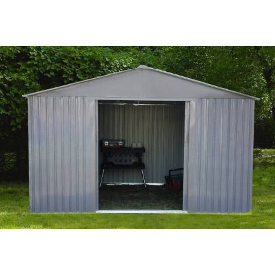 Abri de jardin résine anthracite avec plancher 8m² Brossium Keter - Image 11