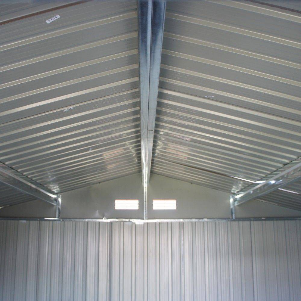 Abri de jardin résine anthracite avec plancher 8m² Brossium Keter - Image 12