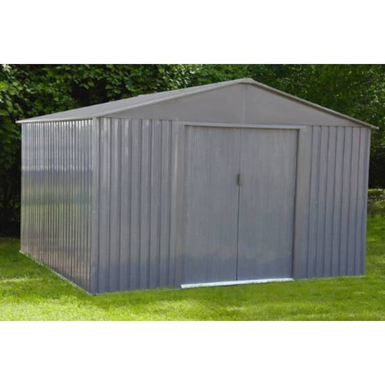 Abri de jardin résine anthracite avec plancher 8m² Brossium Keter - Image 14