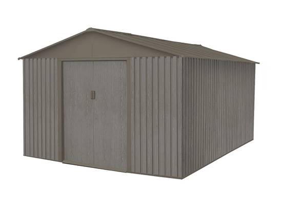 Abri de jardin résine anthracite avec plancher 8m² Brossium Keter - Image 1