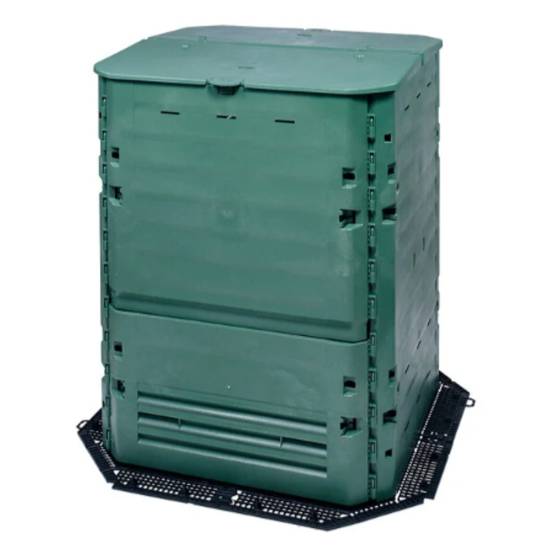 Composteur GARANTIA Thermo-King 400L vert + grille de fond - Image 6