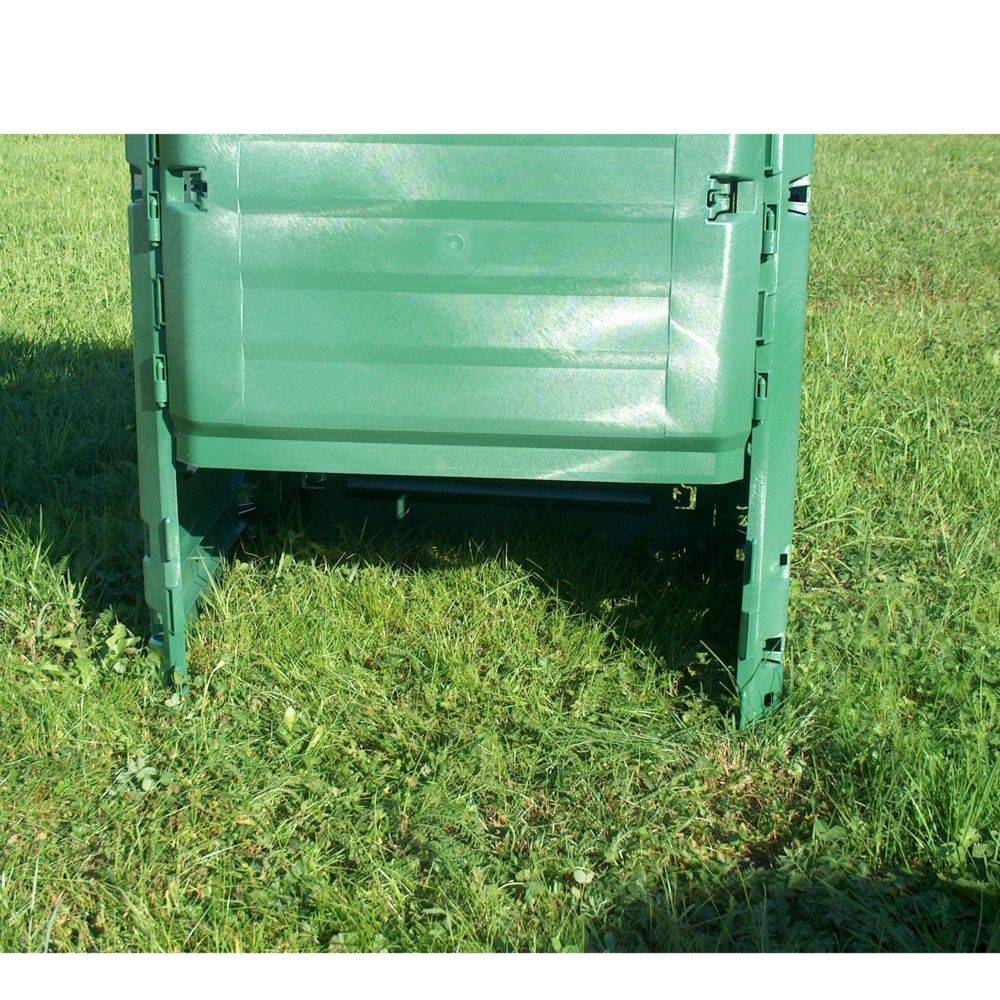 Composteur GARANTIA Thermo-King 400L vert + grille de fond - Image 3
