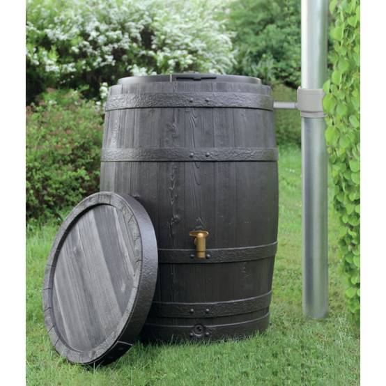 Garantia - Récupérateur d'eau de pluie 250L Tonneau Vino brun - GARANTIA - Image 2