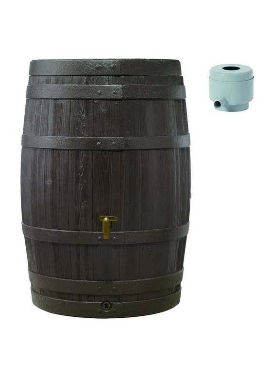 Garantia - Récupérateur d'eau de pluie 250L Tonneau Vino brun - GARANTIA - Image 5