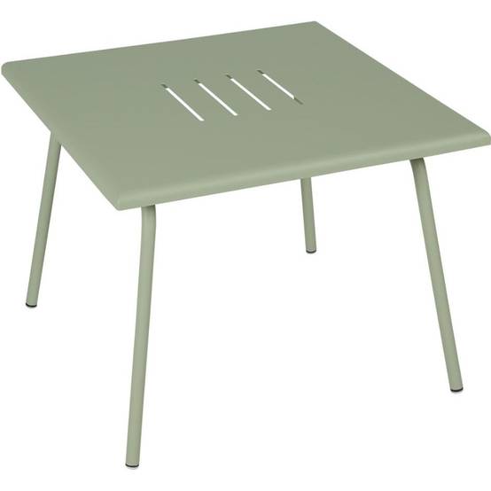 Fermob - Table basse de jardin carrée acier cactus Monceau Fermob - Image 1