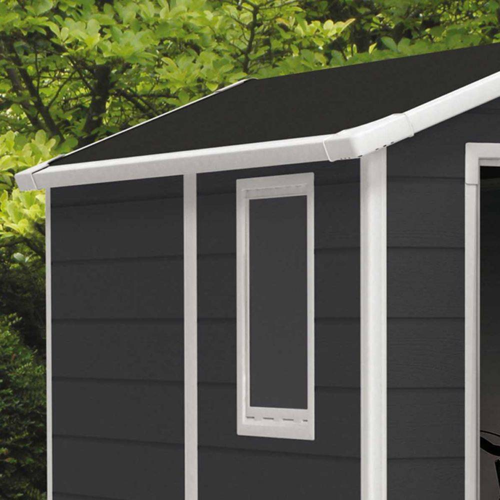 Abri de jardin résine anthracite avec plancher 2,5m² Premium Keter - Imagen 3