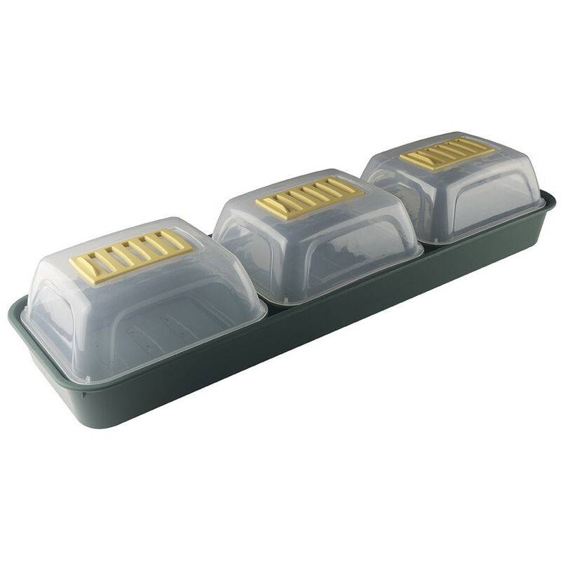 Nortene - Lot de 3 mini serres - NORTENE - Image 6