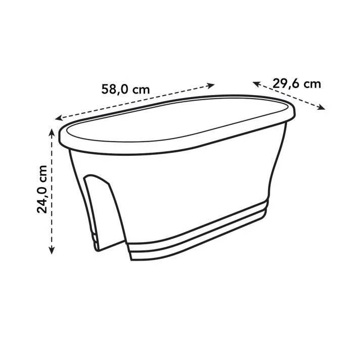 Balconnière Plastique Blanc - ELHO - Image 10