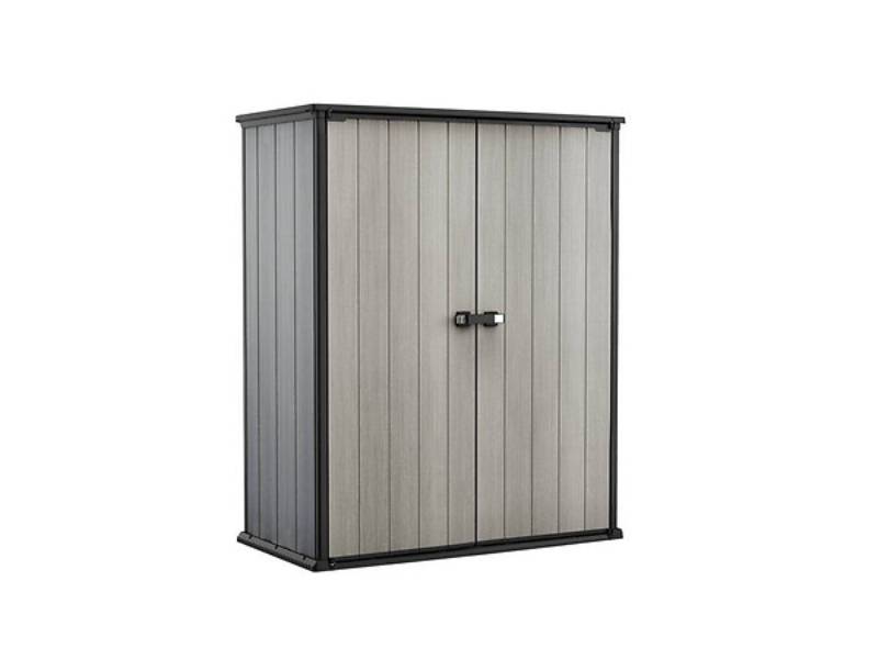 Armoire de jardin résine Keter 1 m² gris
