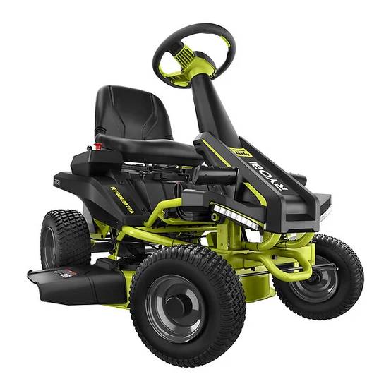 Tondeuse Autoportée Électrique 48V 50Ah RYOBI - Image 8