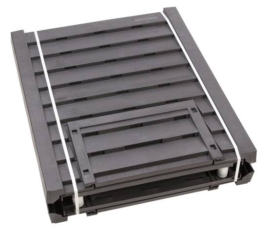 Composteur GARANTIA Thermo-Wood 600L marron + grille de fond - Image 32