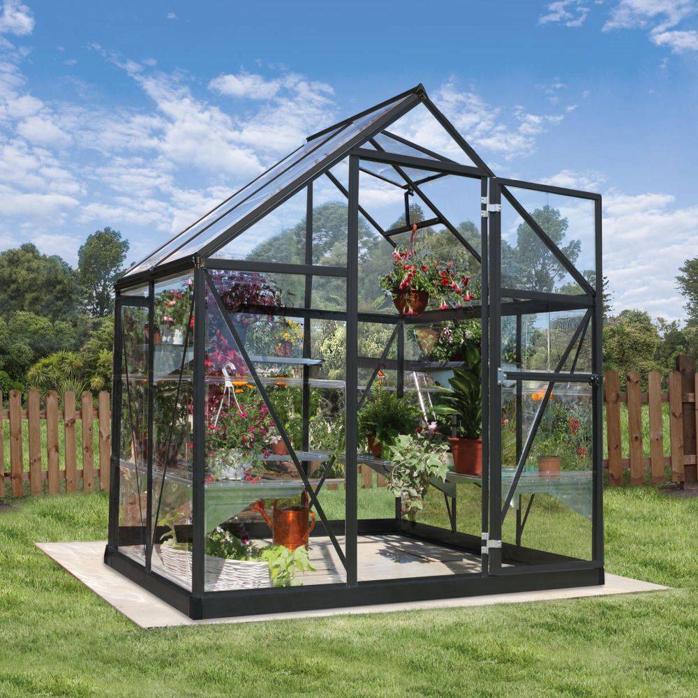 Canopia by Palram - Serre polycarbonate Harmony gris 2.3 m² - Palram Canopia - Image 2
