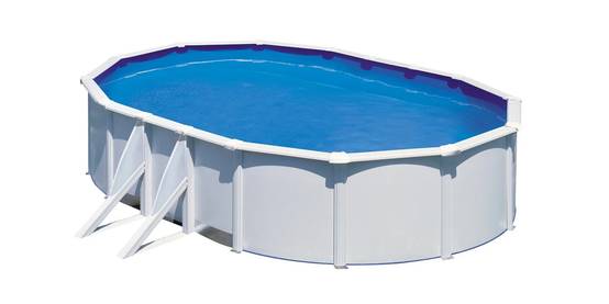 Gré - Piscine hors-sol ovale acier blanc L 6,34 m l 3,99 m H 1,22 m Fidji - GRE - Image 18
