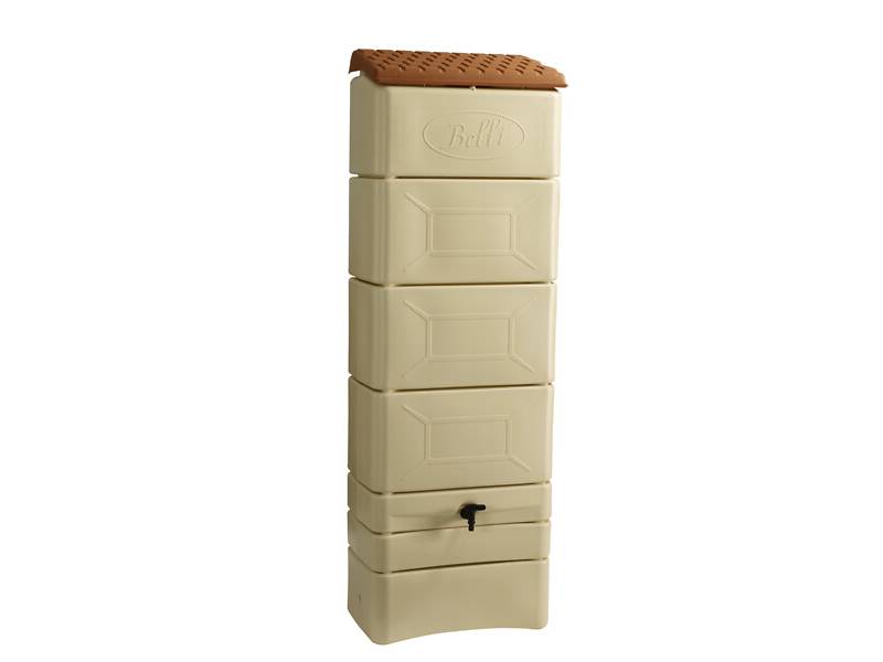 Belli - Récupérateur d'eau de pluie 300L beige - BELLI - Image 1