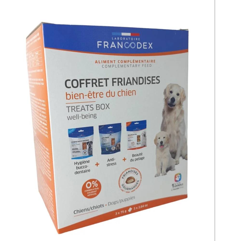 Coffret Friandises Bien-être Chien et Chiot – FRANCODEX - Image 5
