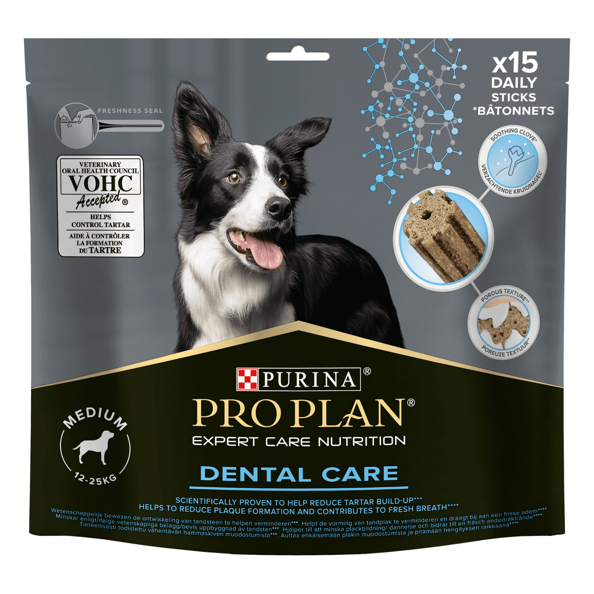Purina Pro Plan - Friandise pour Chien Medium Expert Care Nutrition Dental Care 345g - Pro Plan