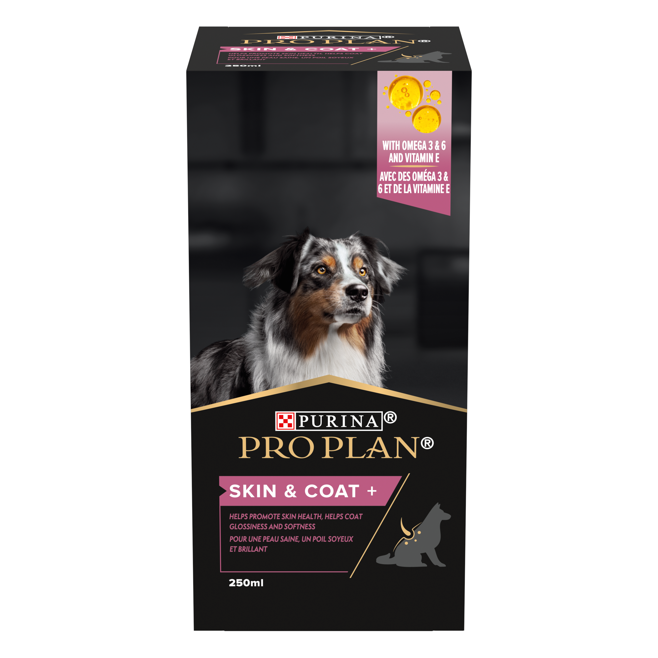Purina Pro Plan - PRO PLAN Skin & Coat+ Chien Aliment complémentaire 250ml