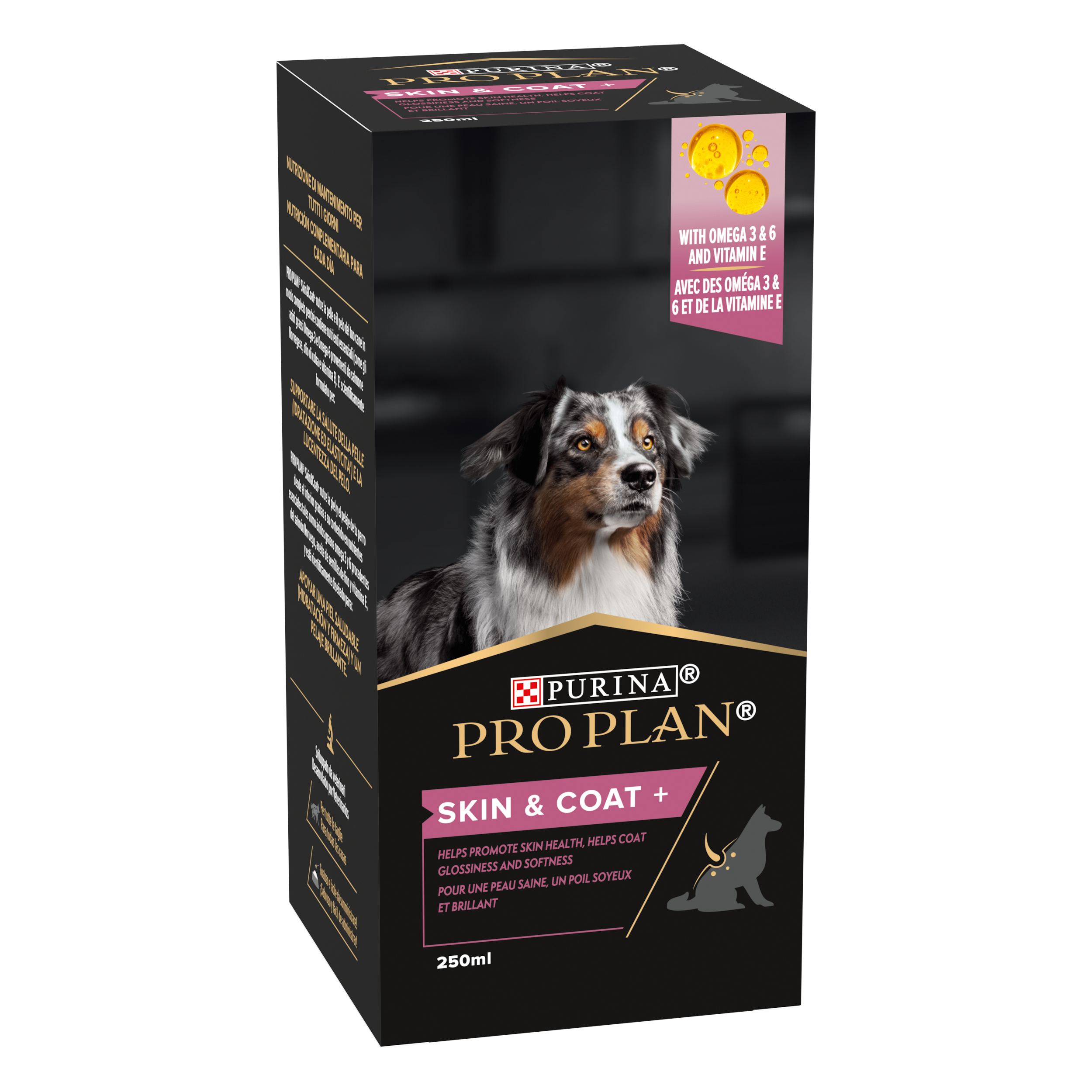 Purina Pro Plan - PRO PLAN Skin & Coat+ Chien Aliment complémentaire 250ml - Imagen 4