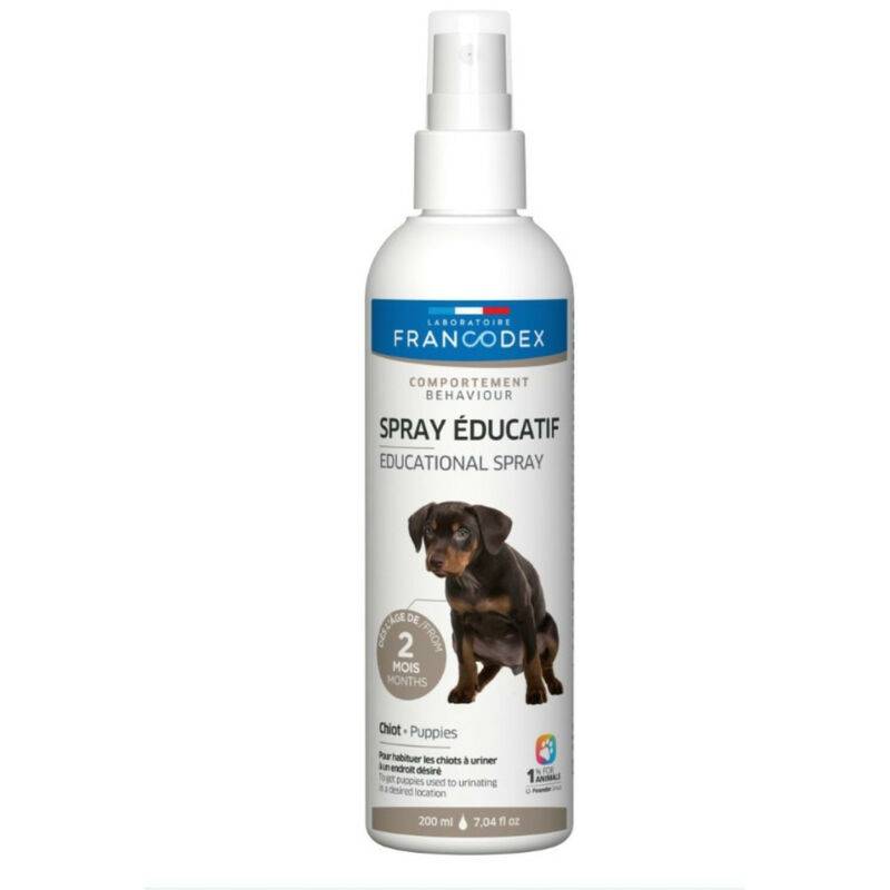 Spray éducatif chiot 200 ml – FRANCODEX - Image 1