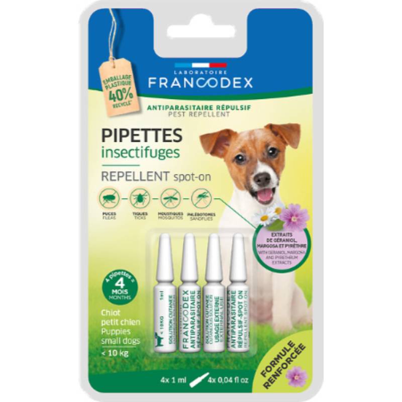 Francodex - Pipettes Antiparasitaires Répulsives - FRANCODEX - Image 5