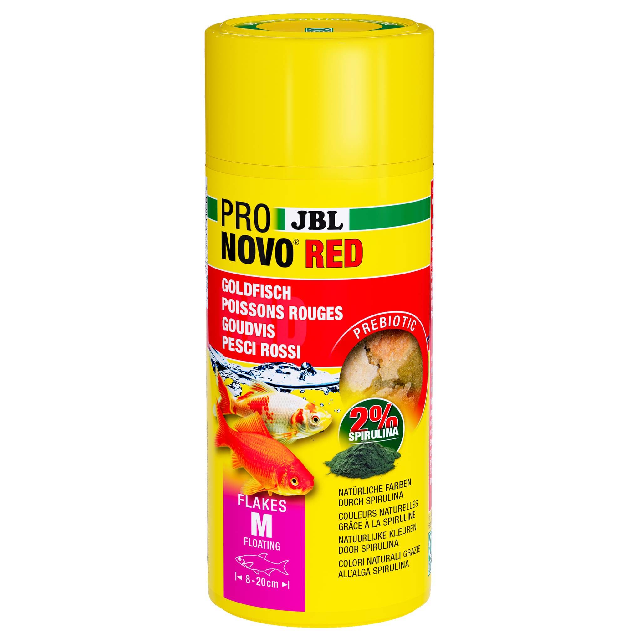 JBL - Aliment en flocons taille M, pour poissons rouges de 8 à 20 cm - Imagen 1