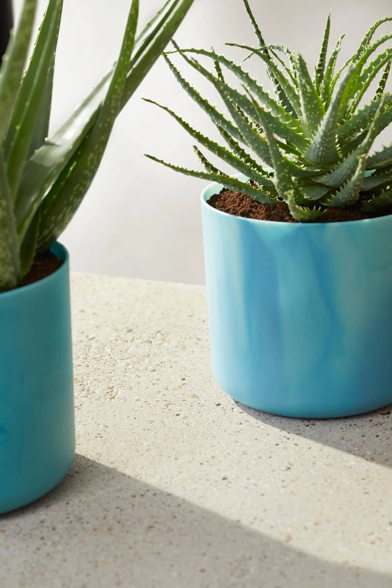 Maceta de polipropileno azul L 16 cm l 16 cm H 15 cm - ELHO - Imagen 7