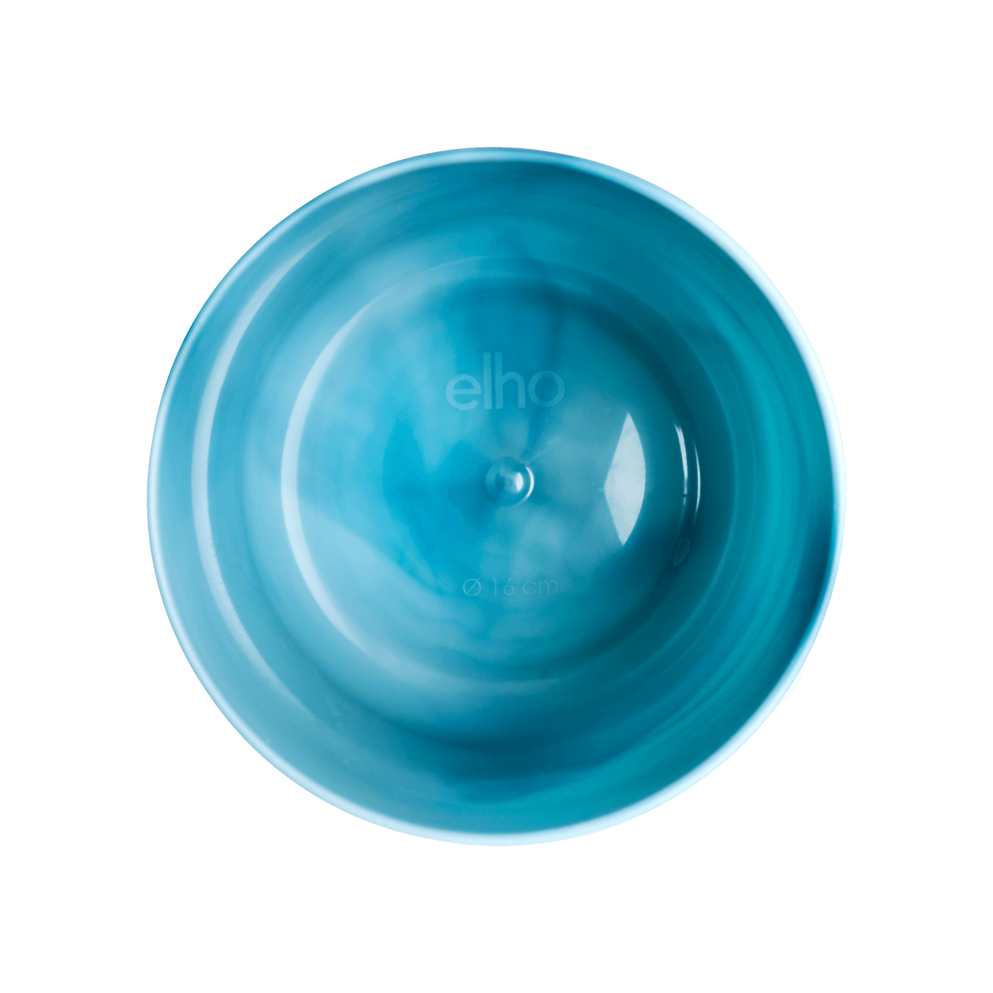 Maceta de polipropileno azul L 16 cm l 16 cm H 15 cm - ELHO - Imagen 4