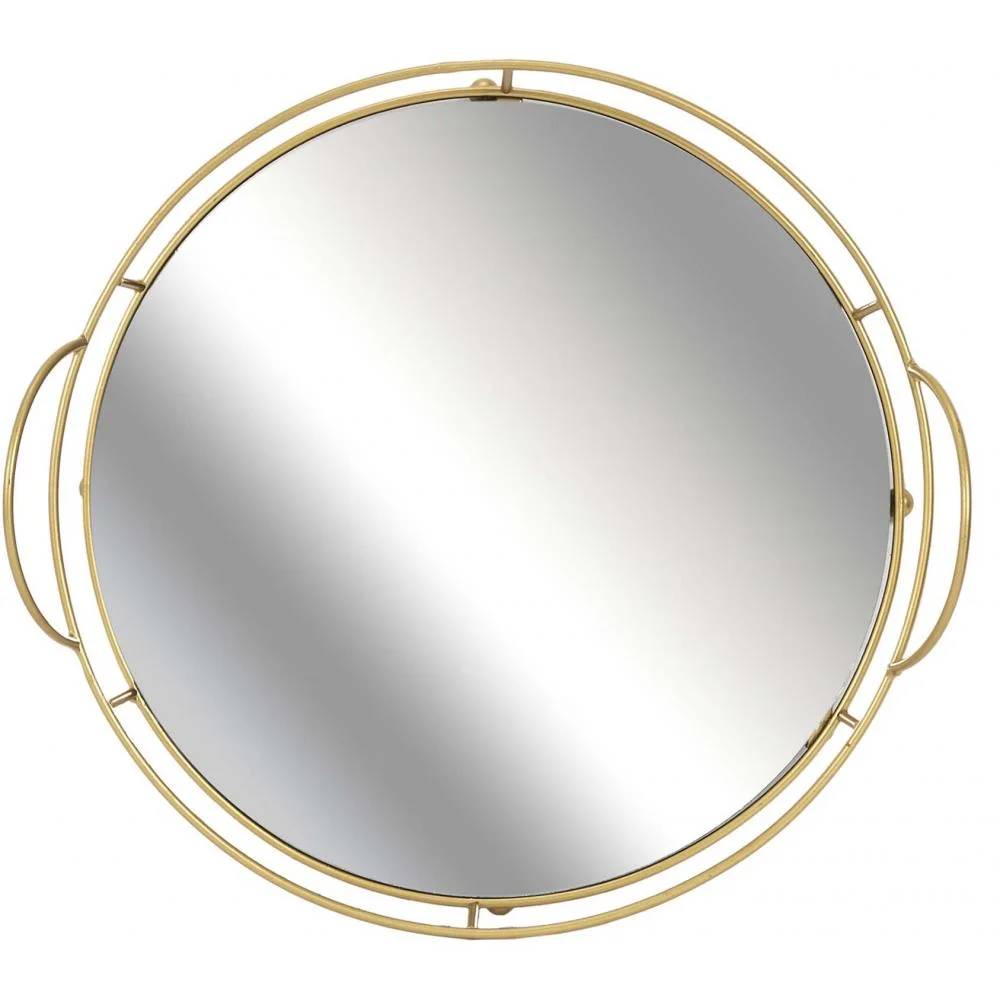Plateau de présentation Fer Verre 34 cm – THE HOME DECO FACTORY - Imagen 7