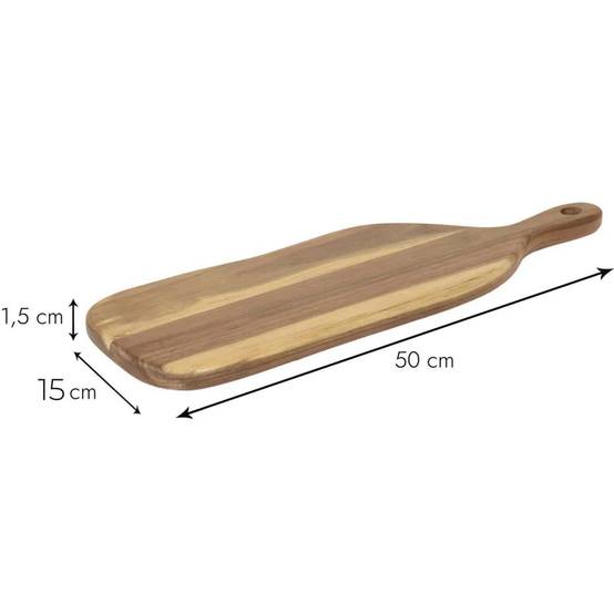 Planche de présentation Bois d'acacia L 50 cm l 15 cm H 1,5 cm – THE HOME DECO FACTORY - Image 7