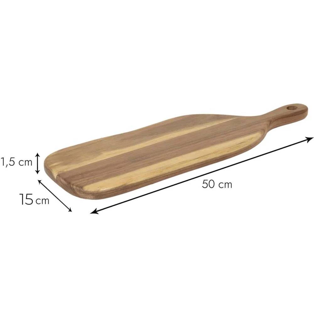 Planche de présentation Bois d'acacia L 50 cm l 15 cm H 1,5 cm – THE HOME DECO FACTORY - Image 7