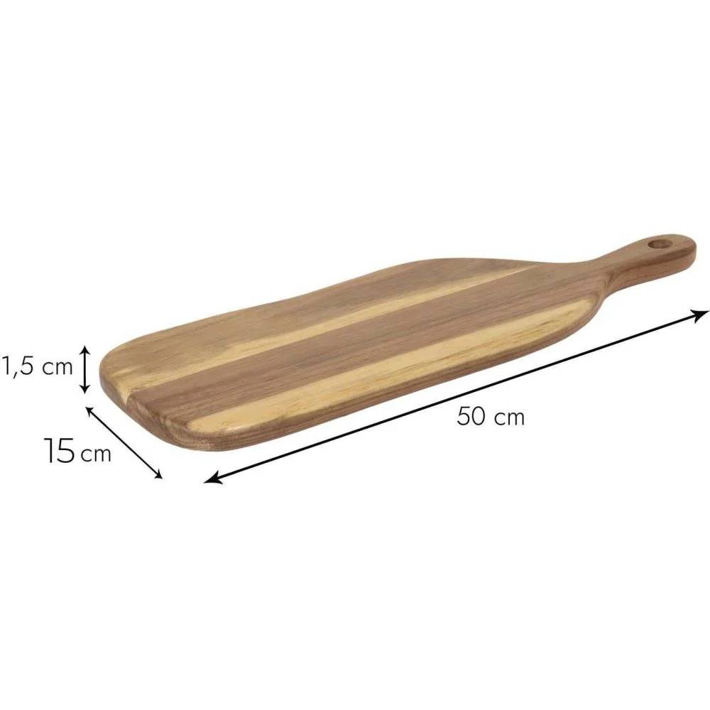Planche de présentation Bois d'acacia L 50 cm l 15 cm H 1,5 cm – THE HOME DECO FACTORY - Image 8