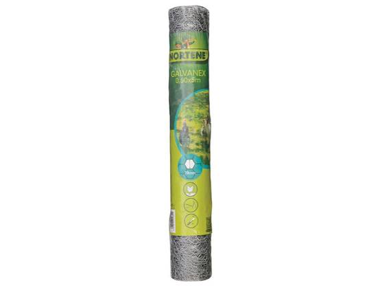 Grillage triple torsion acier galvanisé gris 1 x 50m - NORTENE - Image 2
