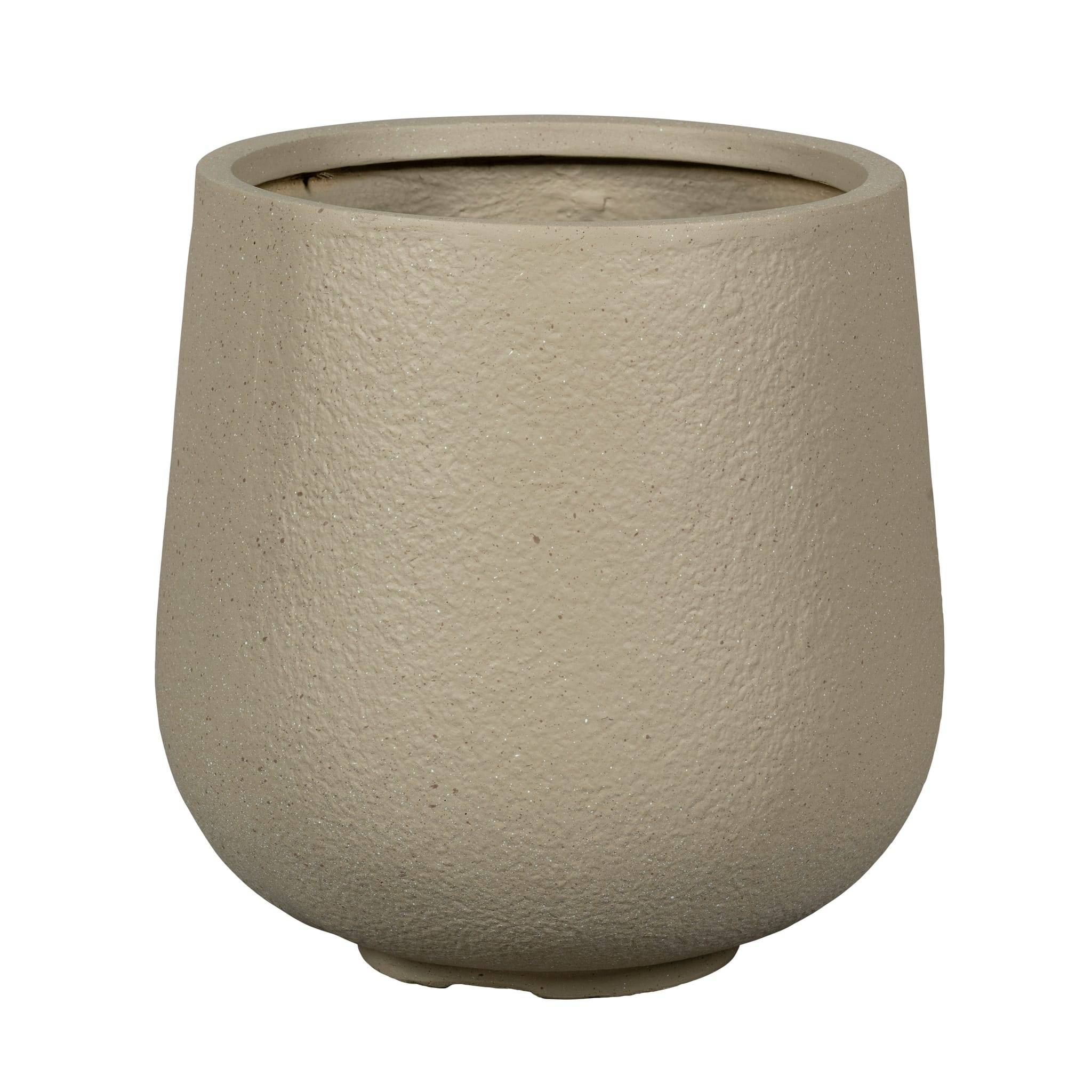 Ecloz - Maceta redonda Alaska Alta topo Ø.24 x H.24 cm - ECLOZ