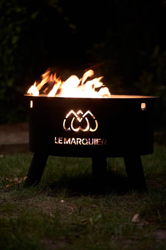 Le Marquier - Brasero rond noir - LE MARQUIER - Image 3