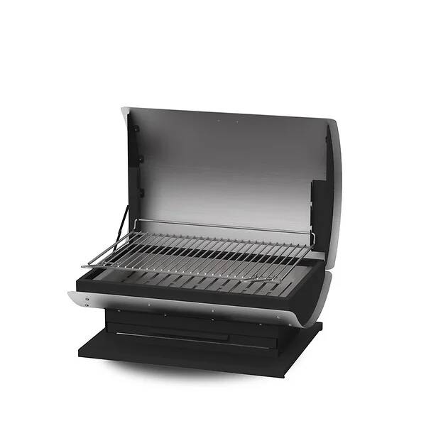 Le Marquier - Barbecue charbon à poser acier inox Le français Le Marquier - Imagen 6
