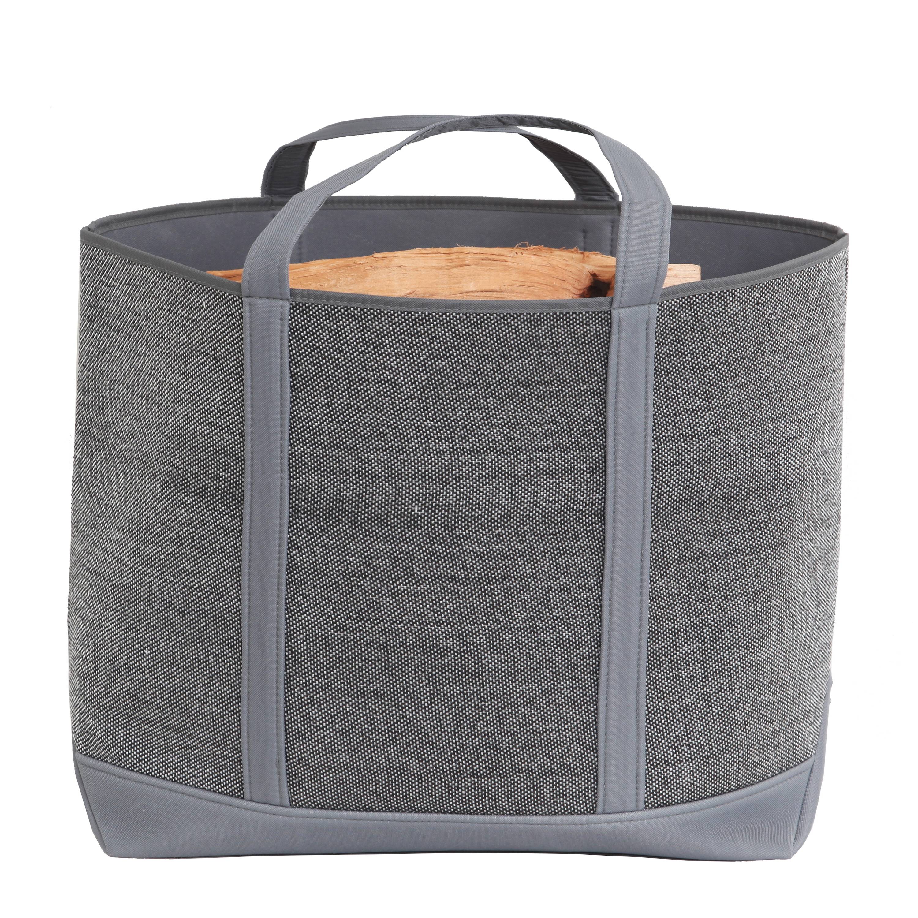 Le Marquier - Sac à buches Belhara Gris - Imagen 1