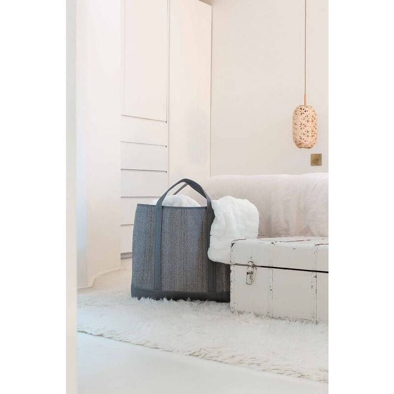 Le Marquier - Sac à buches Belhara Gris - Imagen 5
