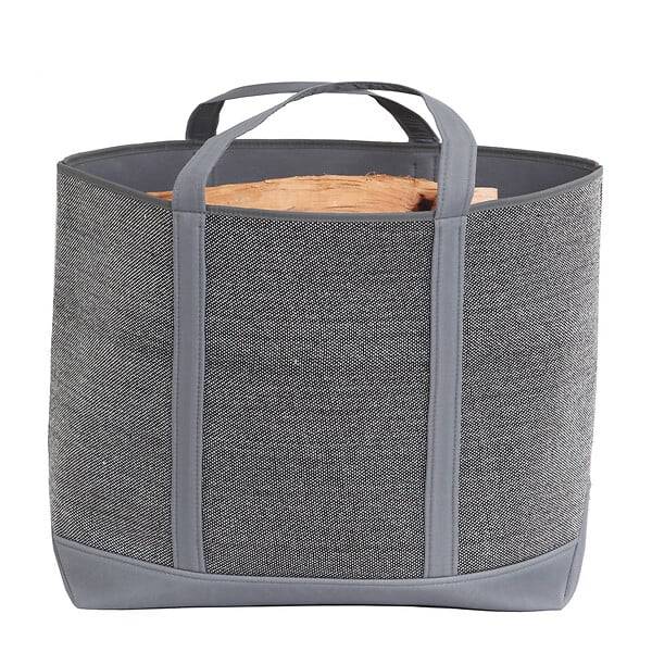 Le Marquier - Sac à buches Belhara Gris - Imagen 3