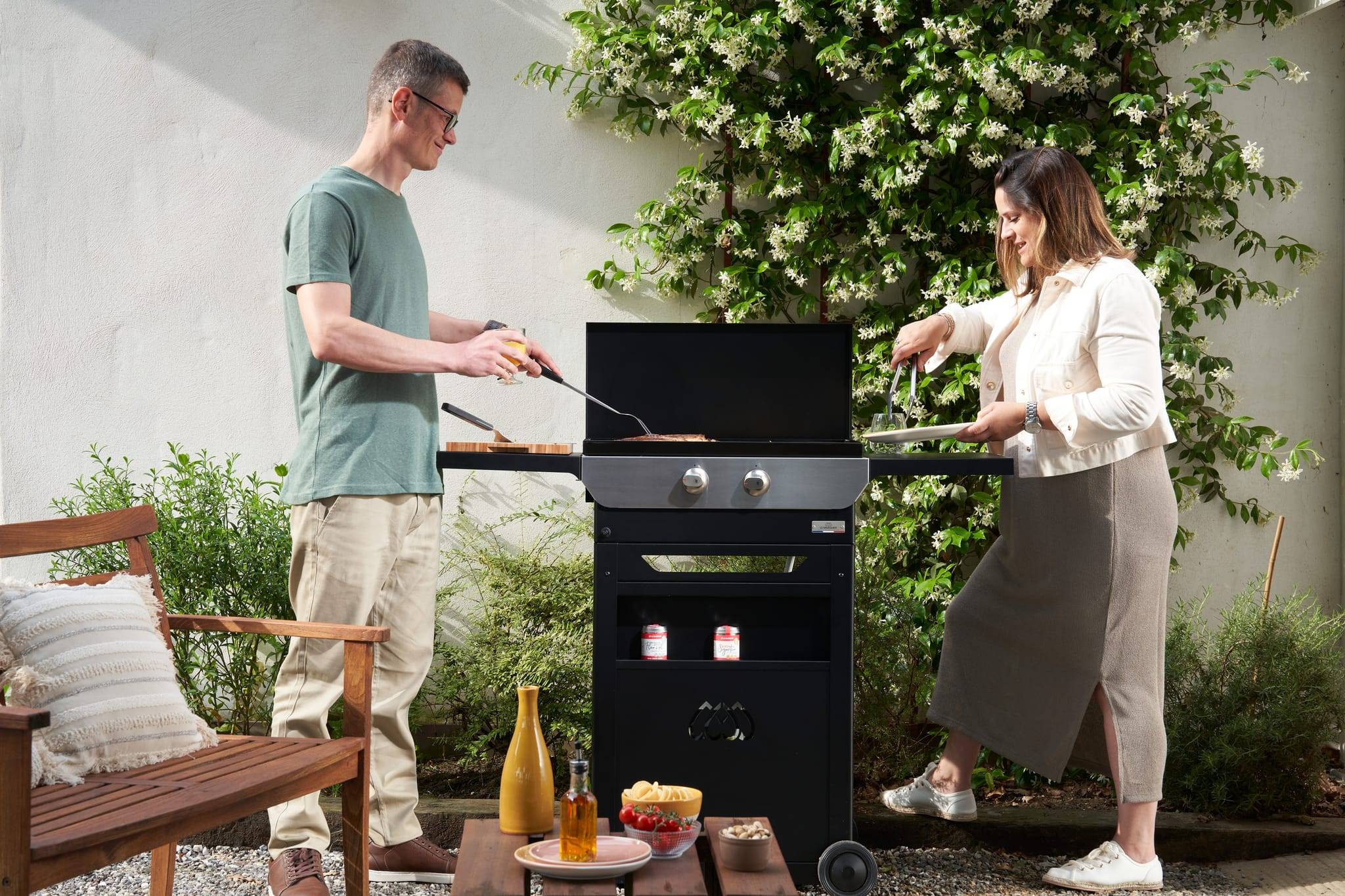 Le Marquier - Plancha Original gas 260 duo + Kit de limpieza incluido - Le Marquier - Imagen 3
