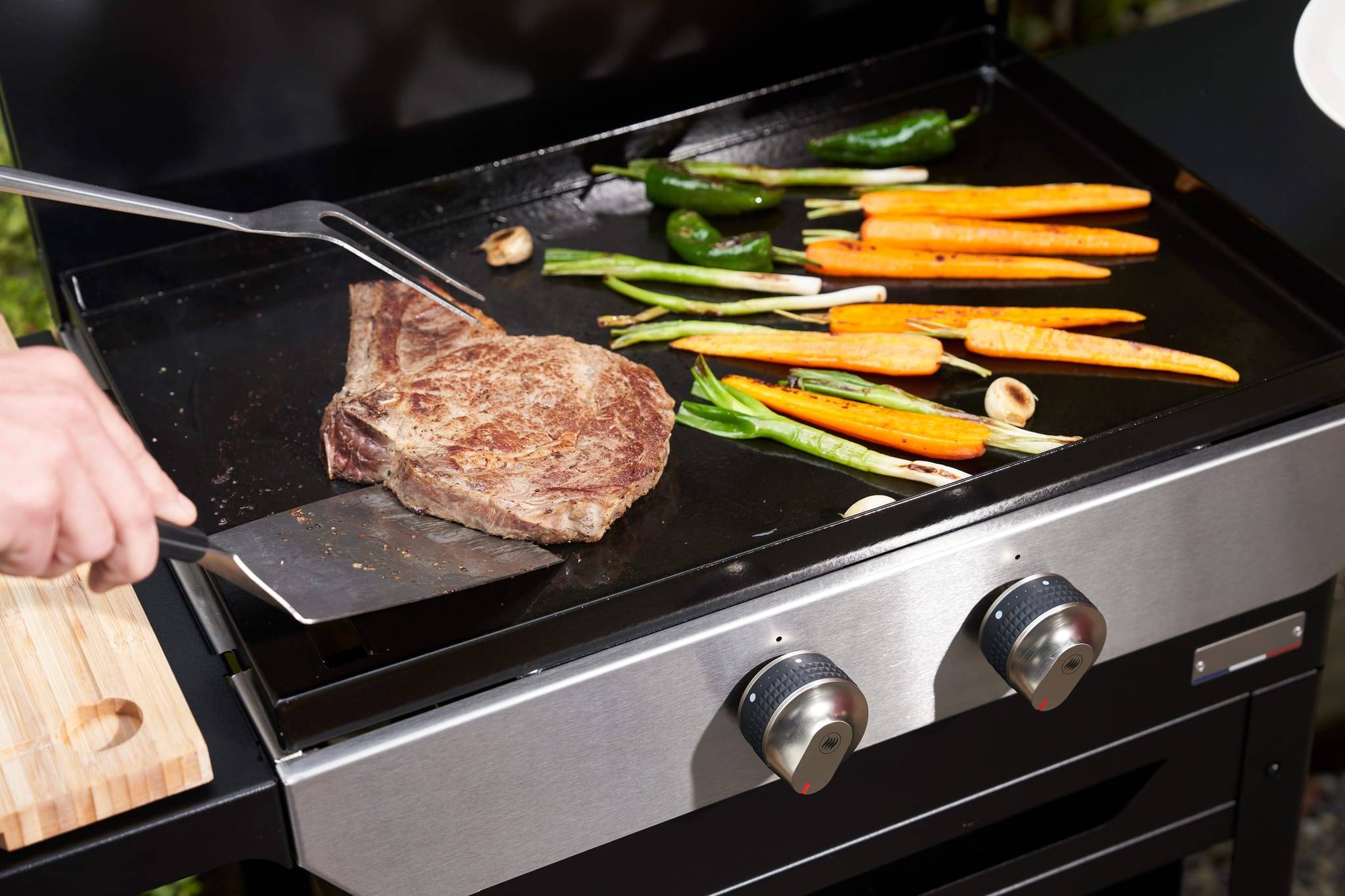 Le Marquier - Plancha Original gas 260 duo + Kit de limpieza incluido - Le Marquier - Imagen 4