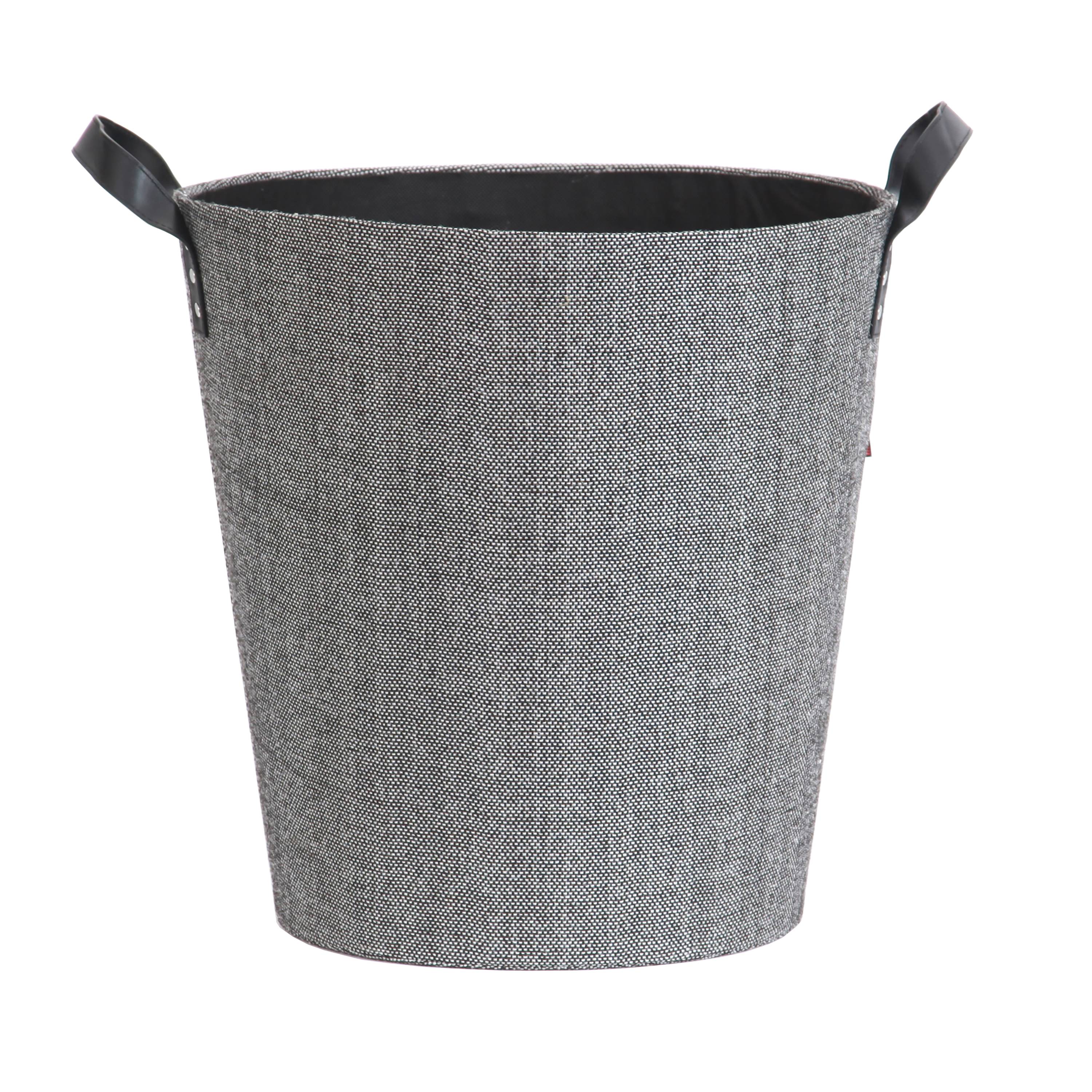 Le Marquier - Panier rond bûche et à granulé Gris - Imagen 3