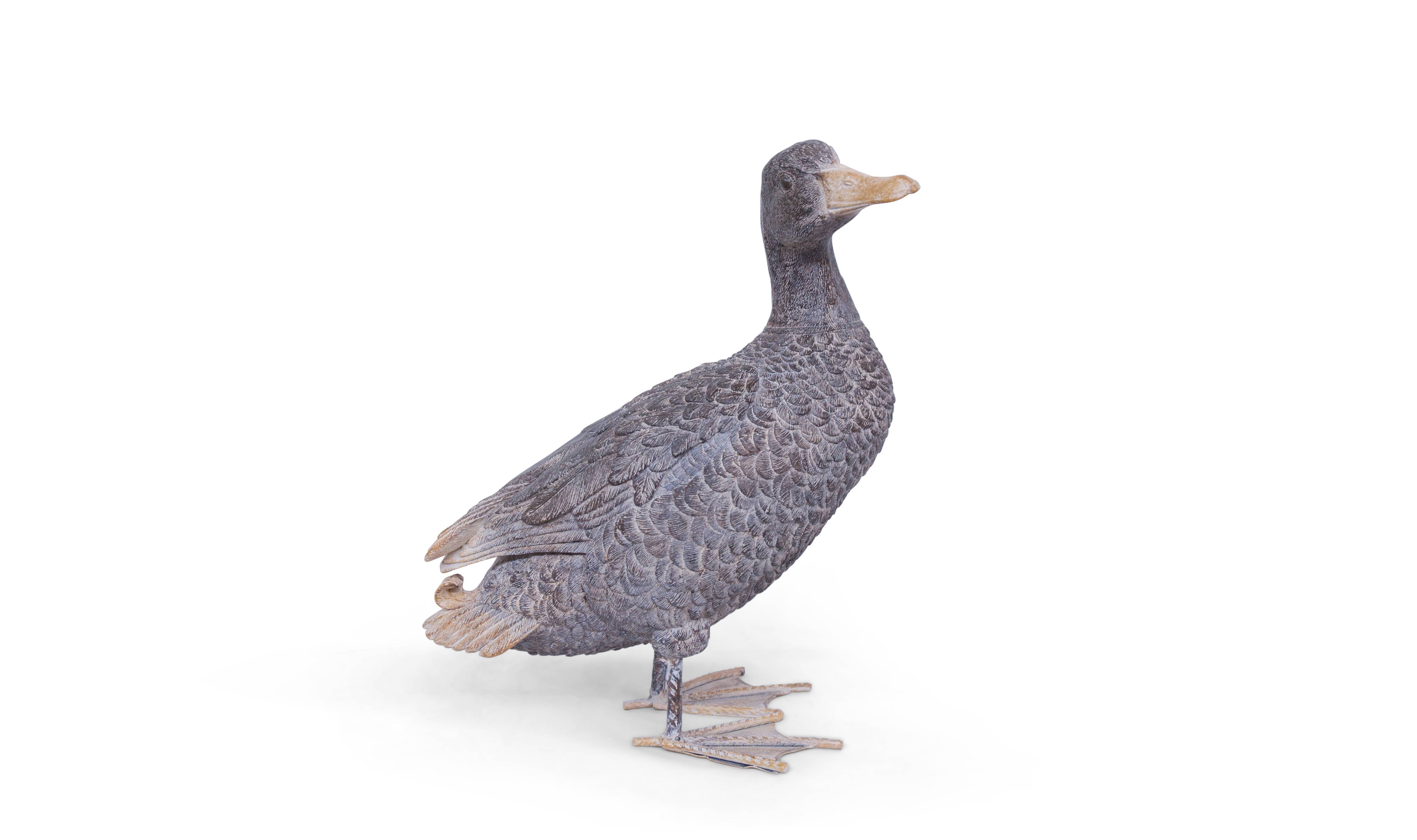 Garden ID - Statue canard royal L.31 x l.16 x H.27 cm - Garden Id - Image 4