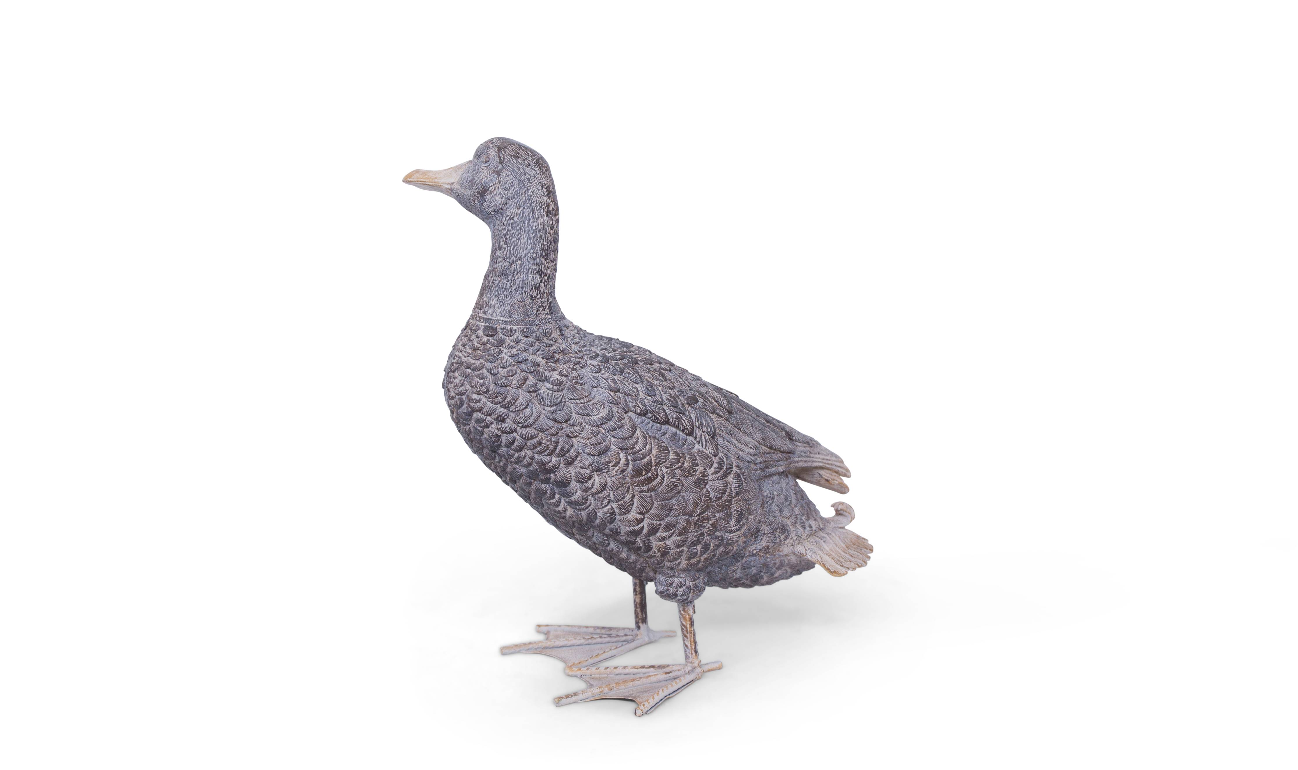 Garden ID - Statue canard royal L.31 x l.16 x H.27 cm - Garden Id - Image 3