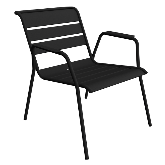Fermob - Fauteuil de jardin acier carbone Monceau Lounge Fermob