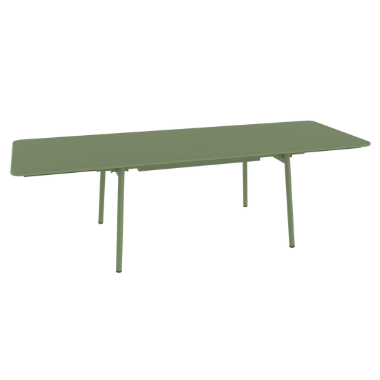 Fermob - Table de jardin rectangulaire extensible acier cactus 10 personnes Monceau Fermob