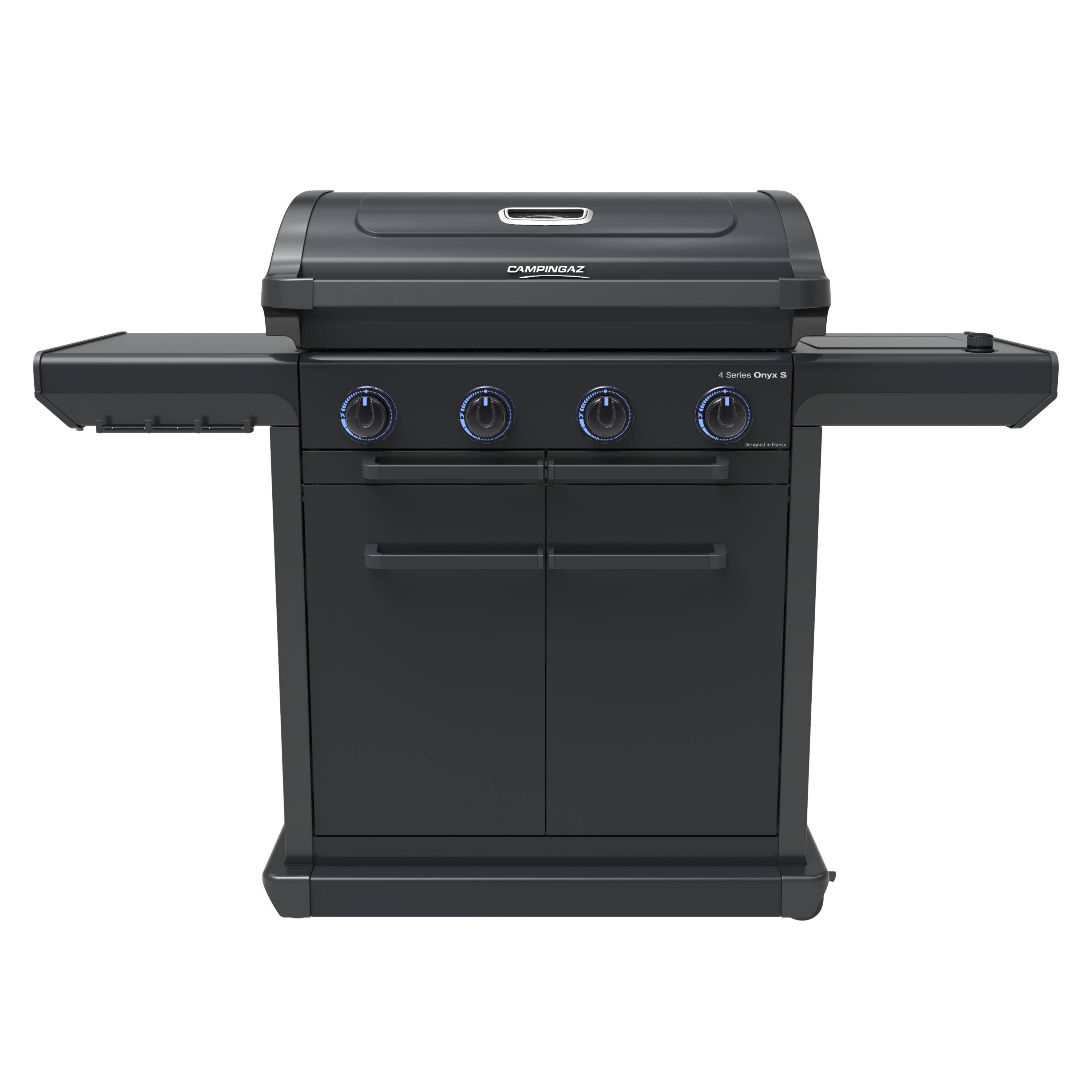 Campingaz - Barbecue à Gaz Premium Acier 4 Brûleur Inox Noir L 157 x P 69 x H 119 cm - CAMPINGAZ