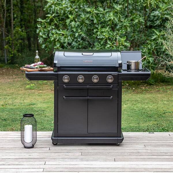 Campingaz - Barbecue à Gaz Premium Acier 4 Brûleur Inox Noir L 157 x P 69 x H 119 cm - CAMPINGAZ - Imagen 14